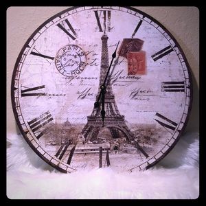 Eiffel Tower Clock